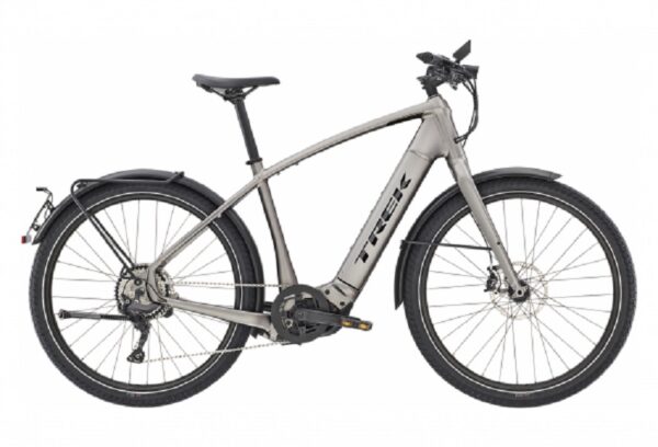 VTC Électrique Trek Allant+ 8S Shimano Deore 10V 625 Wh 650b Gris  2023.