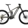 VTT Électrique Tout-Suspendu Trek Rail 7 Shimano SLX / XT 12V 625 Wh 29'' Vert Sauge Matt 2023 - Gris foncé