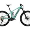 VTT Électrique Tout-Suspendu Trek Rail 7 Shimano SLX / XT 12V 625 Wh 29'' Vert Sauge Matt 2023 - Vert