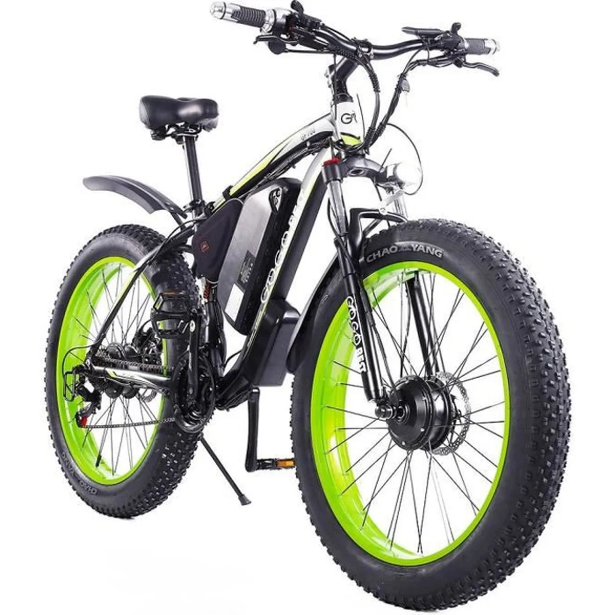 Vélo électrique GOGOBEST GF700 50km/h 500W Jaune - CARON SPORT