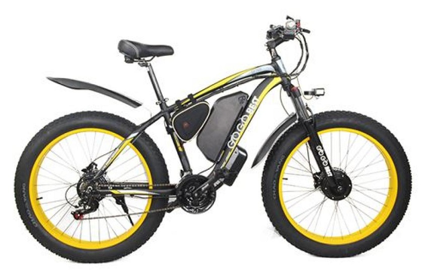 Vélo électrique GOGOBEST GF700 50km/h 500W Jaune