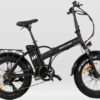 VTT électriques pliable Fatbike V3 MoovWay noir - Noir