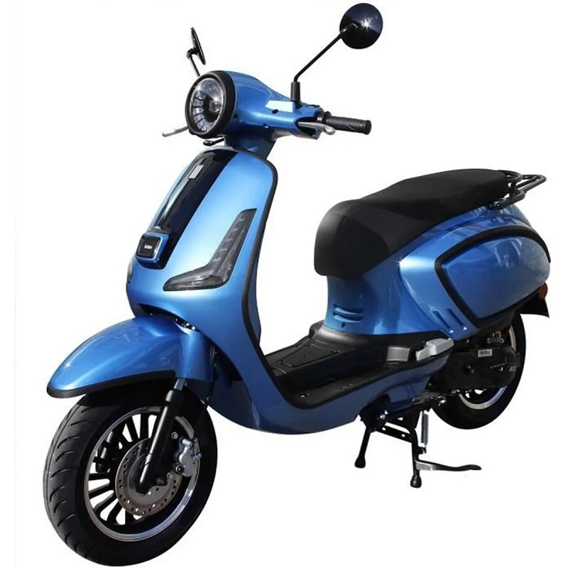 Scooter 50cc 4T SRX 50 JIAJUE Noir - Bleu - SILDEL VELO